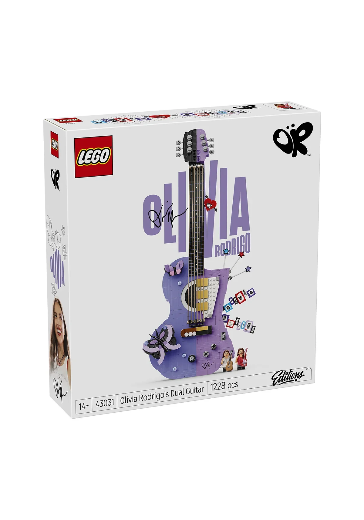 LEGO® Editions Olivia Rodrigo’s Dual Guitar Set - Image 3
