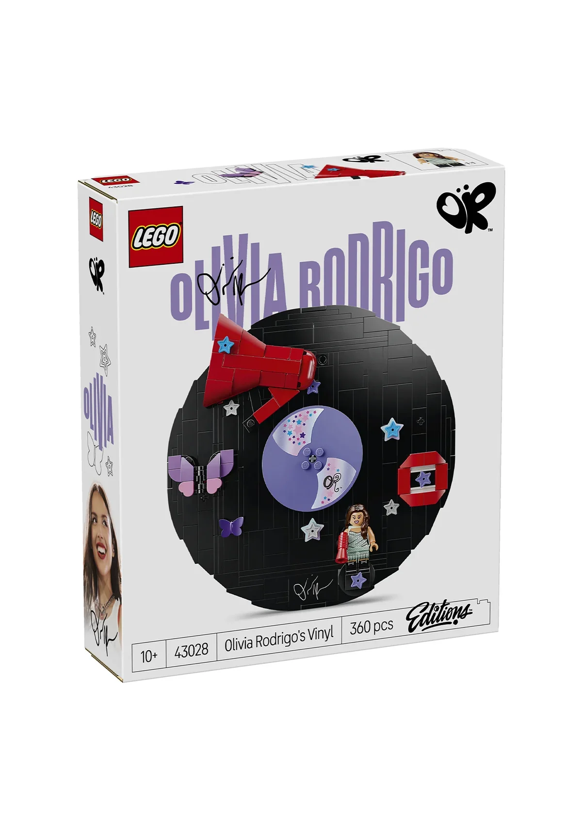 LEGO® Editions Olivia Rodrigo’s Vinyl - Room Decor Set - Image 3