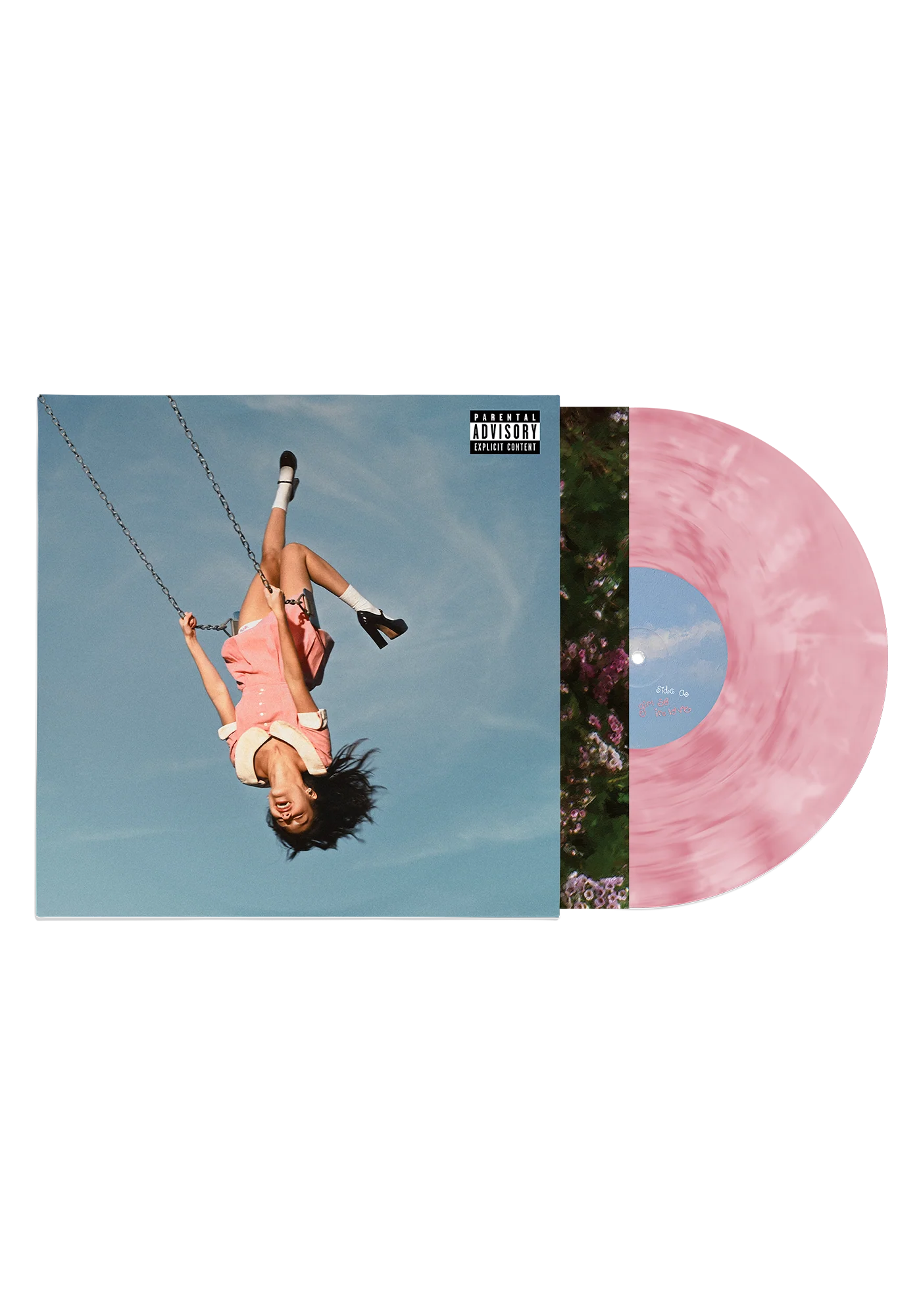 you seem pretty sad for a girl so in love - apple music exclusive 'feminine intuition' lenticular cover pink vinyl - Image 4