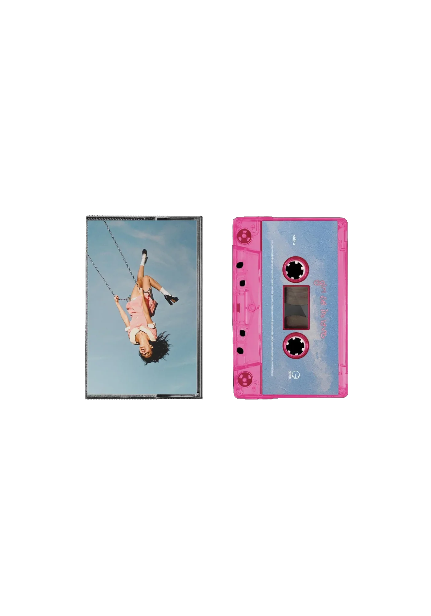 you seem pretty sad for a girl so in love (uk store exclusive) 'sticky sweet' hot pink cassette